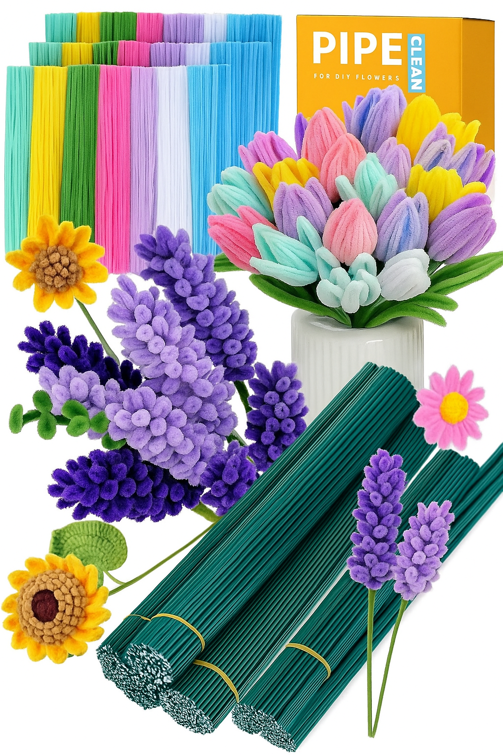 Velvet Wire Thread Art & Craft Kit