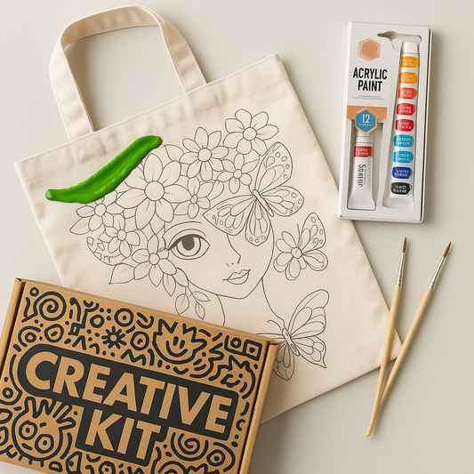 DIY Tote Bag Painting Set